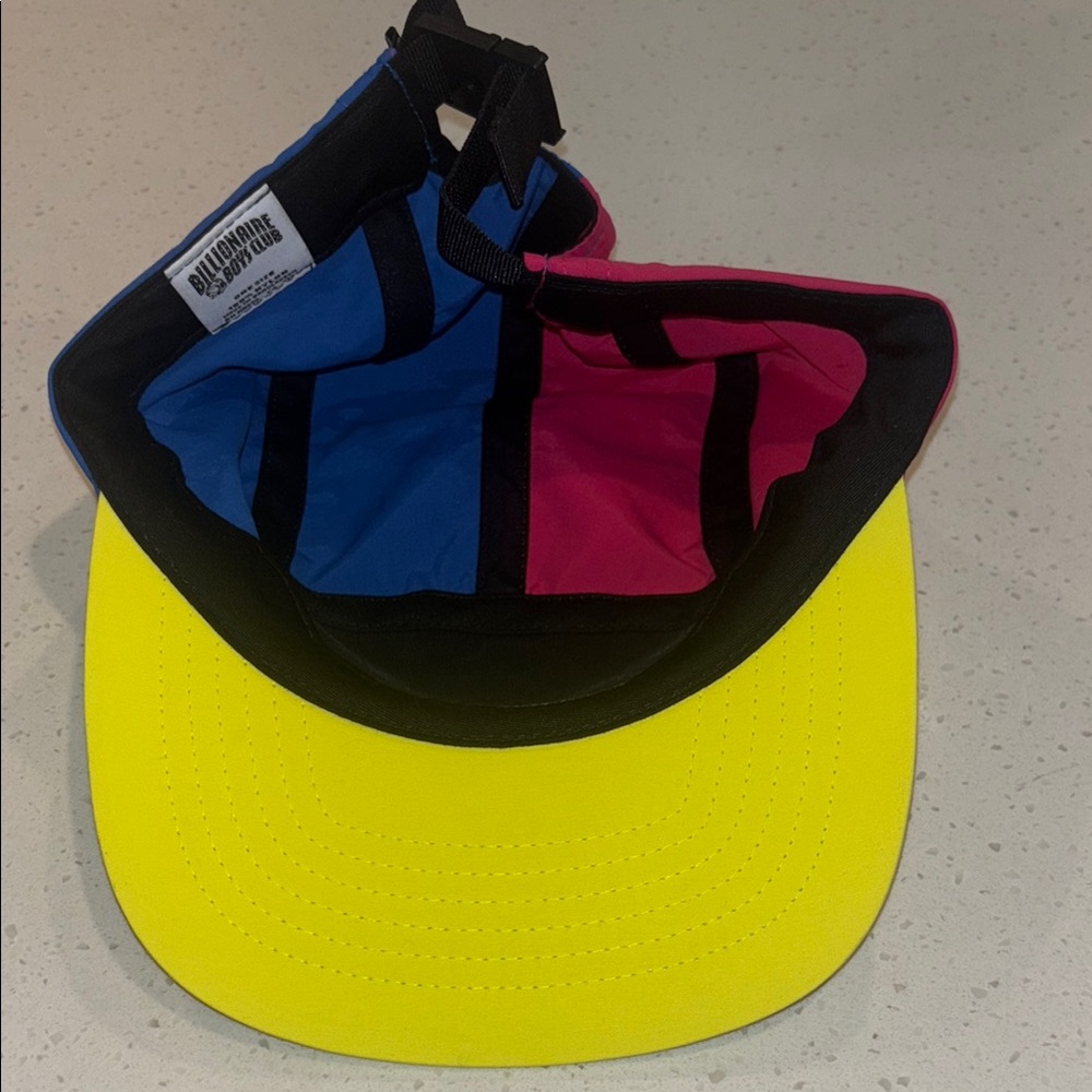 Billionaire Boys Club Pink and Blue Snapback Hat - Picture 8 of 8